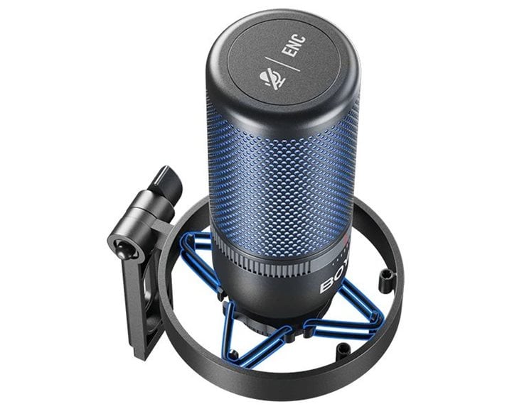 BOYA BY-K3 USB RGB Microphone Supercardioid w. shockmount (2 zones RGB)