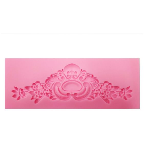 Craftistico Καλούπι Σιλικόνης 27,5x10,5x0,9cm Barrock Μπορντούρα Μεγάλη
