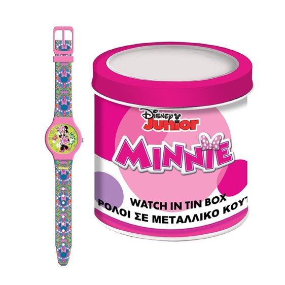 Ρολόϊ Σε Πλαστικό Κουτί Minnie 000564602