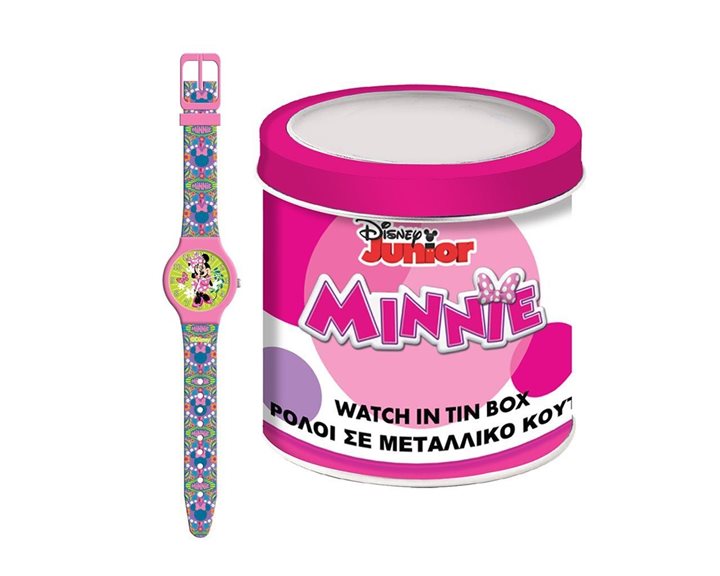 Ρολόϊ Σε Πλαστικό Κουτί Minnie 000564602