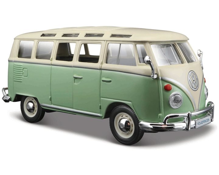 Maisto Special Edition 1:24 Volkswagen Van Samba Green 48/31956GN