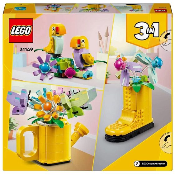 LEGO Creator Λουλούδια σε Ποτιστήρι 31149