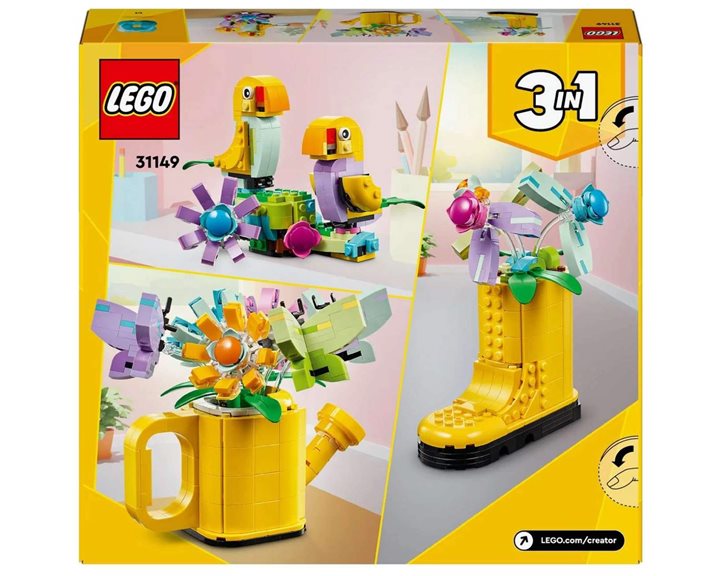 LEGO Creator Λουλούδια σε Ποτιστήρι 31149