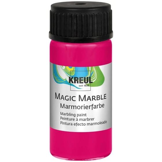 Kreul 20ml Magic Marble Neon Pink