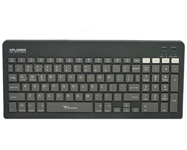 ALCATROZ WIRELESS KEYBOARD XPLORER GO! BTR 200 SLATE
