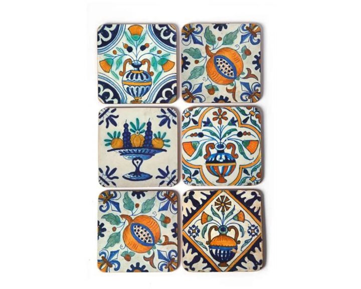 Σουβερ 10,5χ10,5χ0,4cm Delft Polychrome Tiles