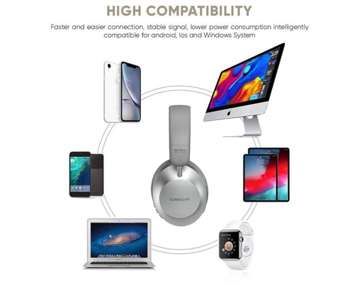 SONIC GEAR BT5.4 HEADSET AIRPHONE DNC 3000 PLATINUM