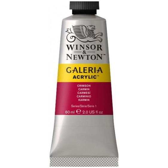 Winsor & Newton 60ml Galeria Acrylic Carmin Crimson