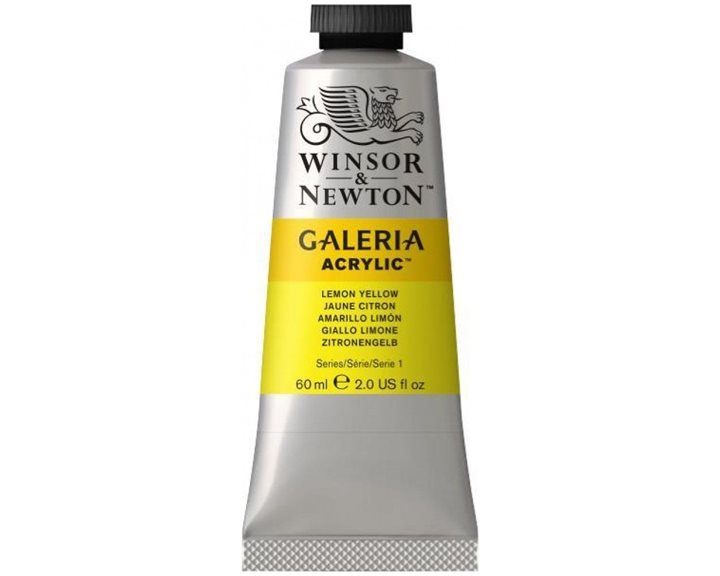 Winsor & Newton 60ml Galeria Acrylic Lemon Yellow