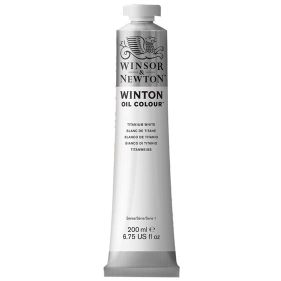 Winsor & Newton 200ml Winton Oil Titanium White