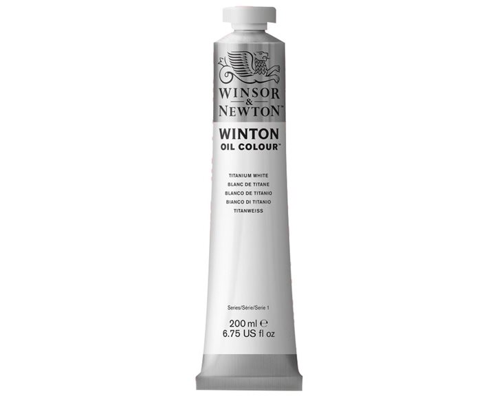 Winsor & Newton 200ml Winton Oil Titanium White