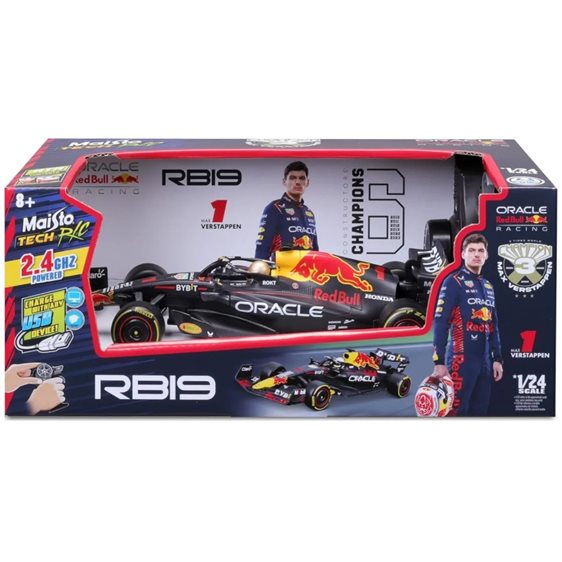 Maisto Tech Τηλεκατευθυνόμενο R/C Formula 1 F1 Oracle Red Bull Racing RB19 Verstappen 1 Race Car 49/82358
