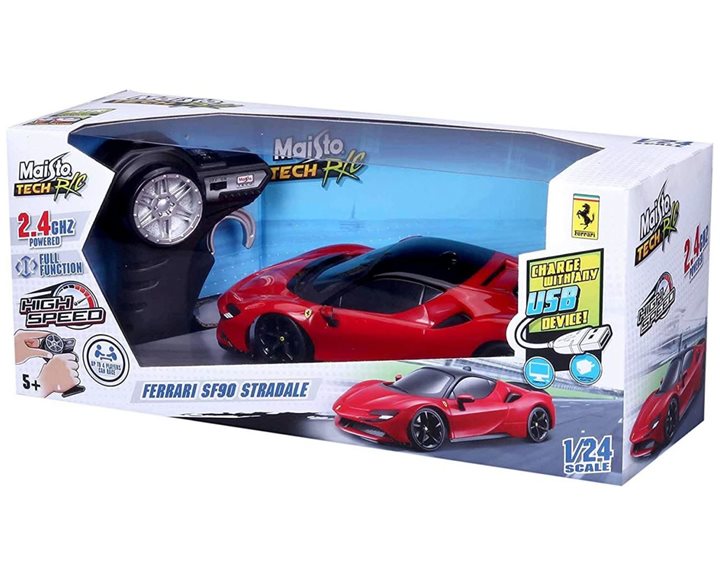 Maisto Premium Ferrari SF90 Stradale Red 1/24 49/82334