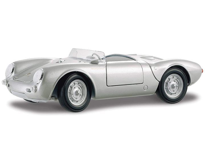 Maisto Special Edition Porsche 550 A Spyder 1950 Silver 1:18 48/31843