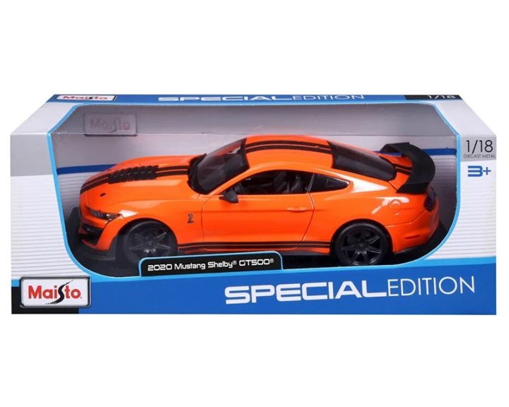 Maisto Special Edition 2020 Ford Shelby GT500 Orange 48/31388 OG