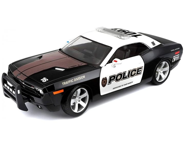 Maisto Special Edition Dodge Challenger Police 1:18 48/31365