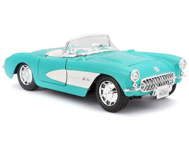 Maisto Special Edition 1957 Chevrolet Corvette - Turquoise 1:24 48/31275