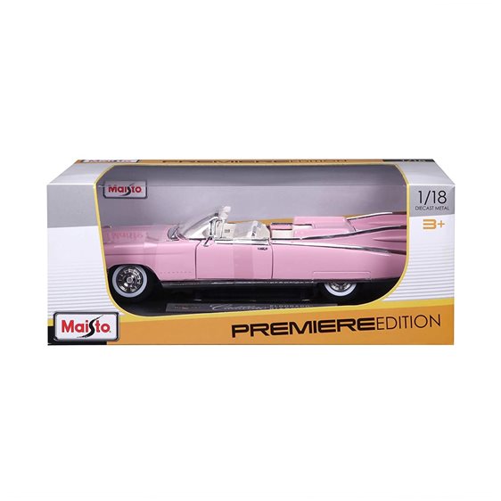 Maisto Premiere Edition Cadillac Eldorado Biarritz 1959 Ροζ 1/18 48/36813