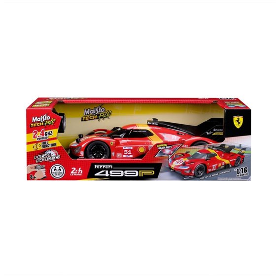 Maisto 1/16 RC Remote Controlled Car Ferrari 499P 49/82861
