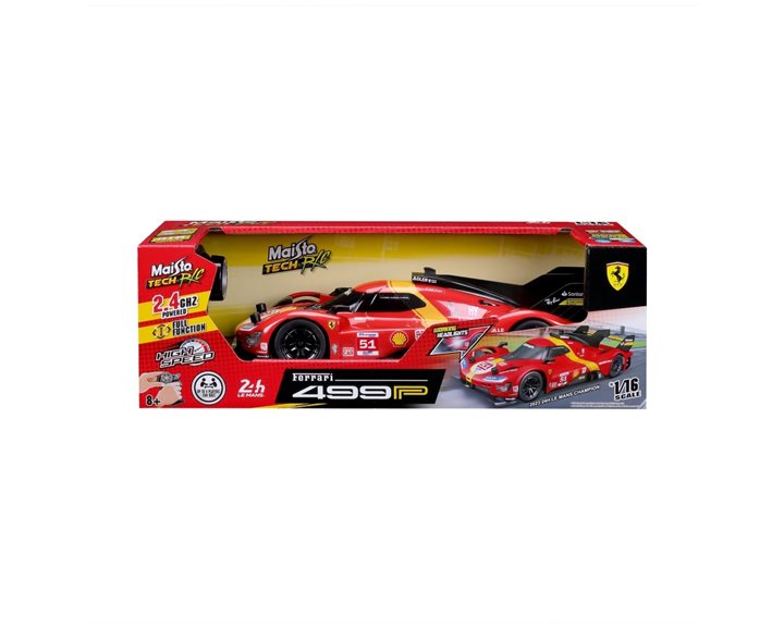 Maisto 1/16 RC Remote Controlled Car Ferrari 499P 49/82861