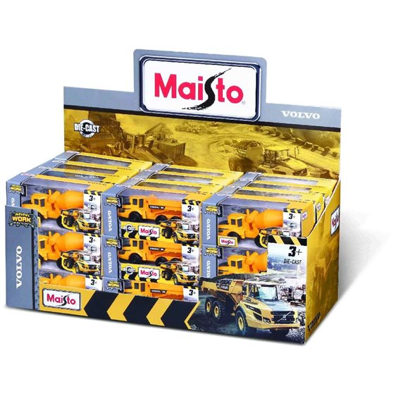 Maisto Mini Work Machines Volvo Construction 48/14364