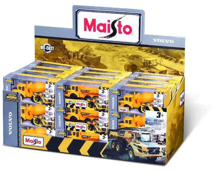 Maisto Mini Work Machines Volvo Construction 48/14364