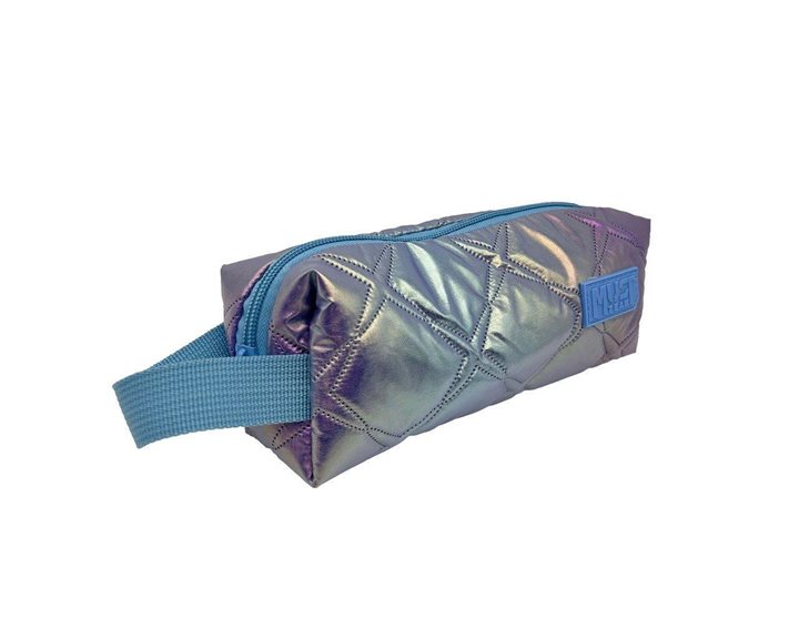 Κασετίνα Βαρελάκι Must 22x5x7cm Μπλε 000586927