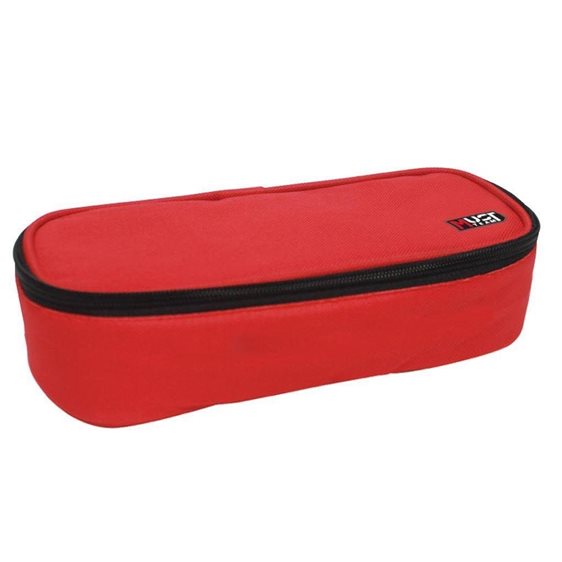 Κασετίνα Must 22x5x10cm Κόκκινη 000586883