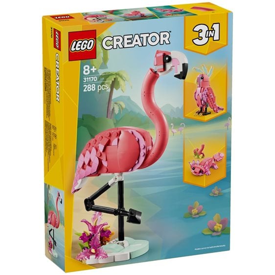 LEGO Wild Animals Pink Flamingo 31170