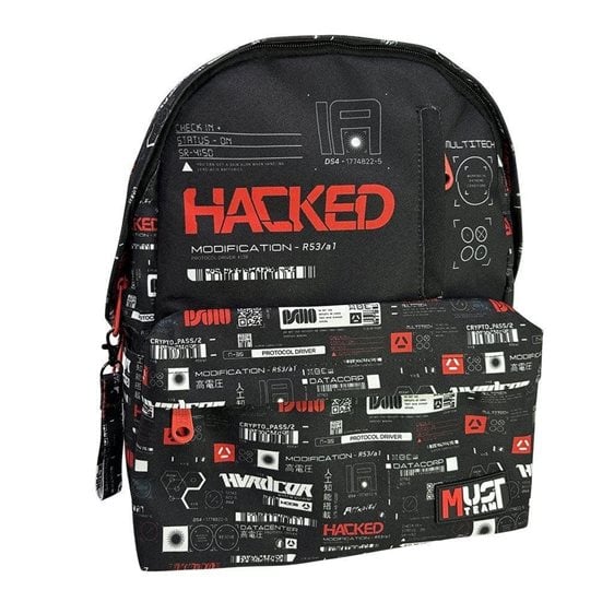 Τσάντα Πλάτης Must Inspirations 32x17x42cm 1 Κεντρική Θήκη Hacked 000586665