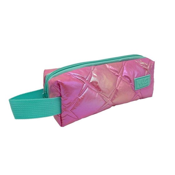Κασετίνα Βαρελάκι Must 22x5x7cm Φούξια 000586930