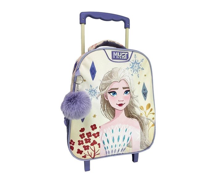 Τσάντα Τρόλλευ Must 34x20x44cm 3 Θήκες Frozen White 000565035