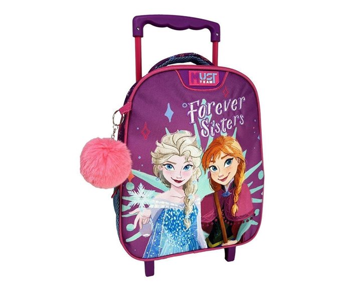 Τσάντα Τρόλλευ Must 34x20x44cm 3 Θήκες Frozen Forever Sisters 000565036