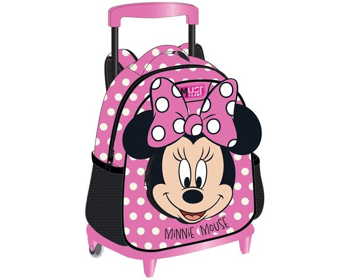 Τσάντα Τρόλλευ Must 34x20x44cm 3 Θήκες Minnie Mouse 000565038