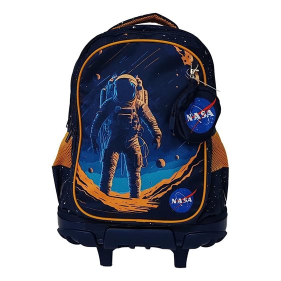 Τσάντα Τρόλλευ Must 34x20x44cm 3 Θήκες NASA Astronaut in Universe 000486111