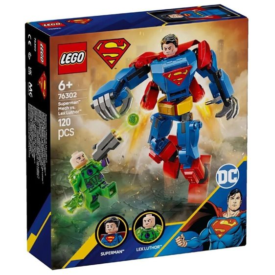 LEGO Super Heroes Superman Mech vs. Lex Luthor 76302