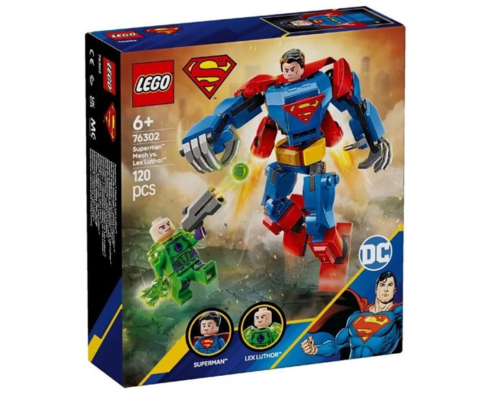 LEGO Super Heroes Superman Mech vs. Lex Luthor 76302