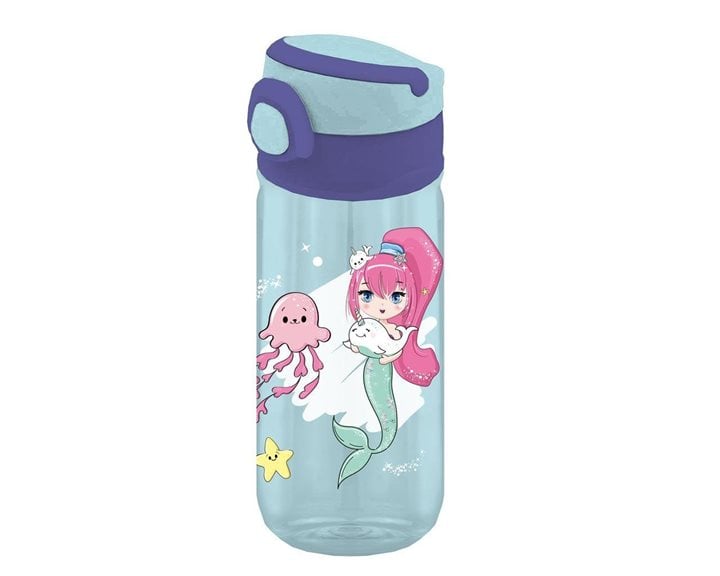 Σετ Φαγητοδοχείο PP 800ml και Παγούρι PP 500ml Must Mermaid Time 000586467