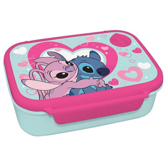 Σετ Φαγητοδοχείο PP 800ml και Παγούρι PP 500ml Must Lilo & Stitch 000565109