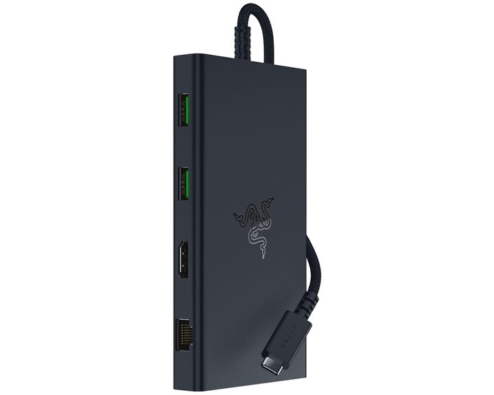 RAZER USB C Dock Station - 11 Ports - USB A/C - PD 85W - 4K HDMI - SD Card - Gigabit Ethernet
