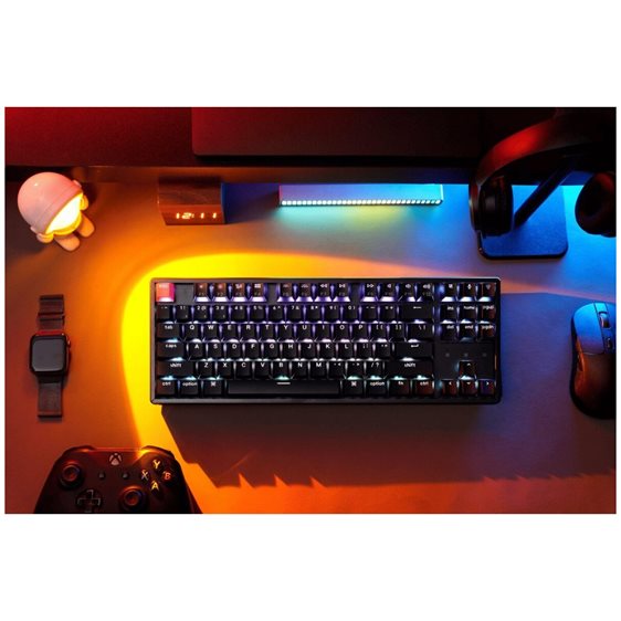 Keychron K8 V2 (K8X-H1) QMK Wireless Mechanical Keyboard Red Switch HotSwap RGB 80% US Layout