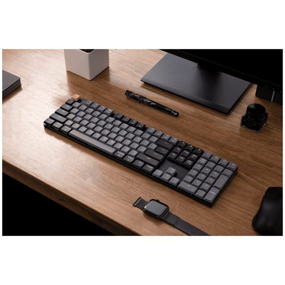 Keychron K5 V2 (K5X-B1) QMK Wireless Mechanical Keyboard Red Switch RGB 100% US Layout