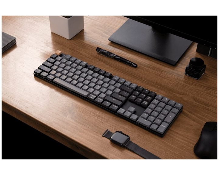 Keychron K5 V2 (K5X-B1) QMK Wireless Mechanical Keyboard Red Switch RGB 100% US Layout