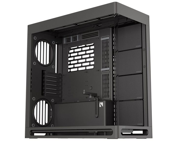 HAVN HS 420 black Premium Midi Tower Case - without vertical GPU support