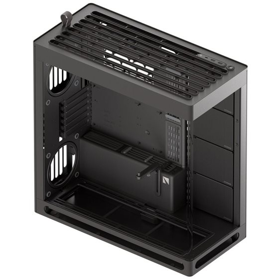 HAVN HS 420 black Premium Midi Tower Case - without vertical GPU support