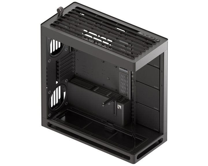 HAVN HS 420 black Premium Midi Tower Case - without vertical GPU support