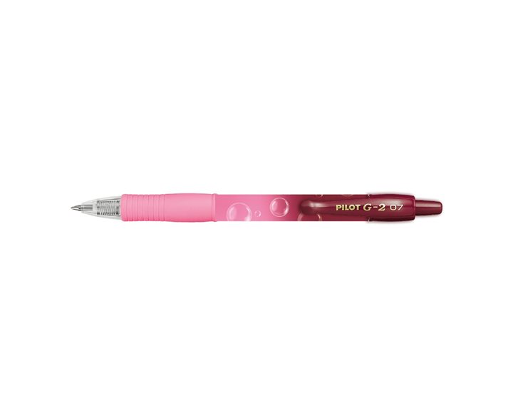 Pilot Στυλό G-2 0.7mm Μπλε Μελάνι Bubble Ροζ
