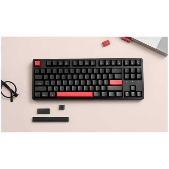Keychron C3 Pro (C3P-H1) RGB QMK/VIA Mechanical Red Switch - Hot Swappable 80% US Layout