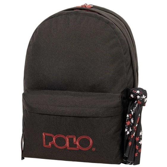 Polo Σακίδιο Original Double Scarf Black Bordeaux 901235-2033