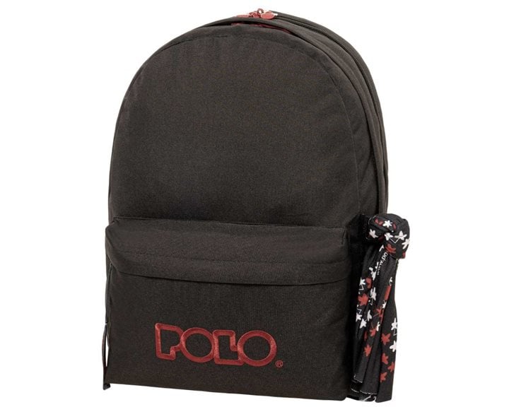 Polo Σακίδιο Original Double Scarf Black Bordeaux 901235-2033